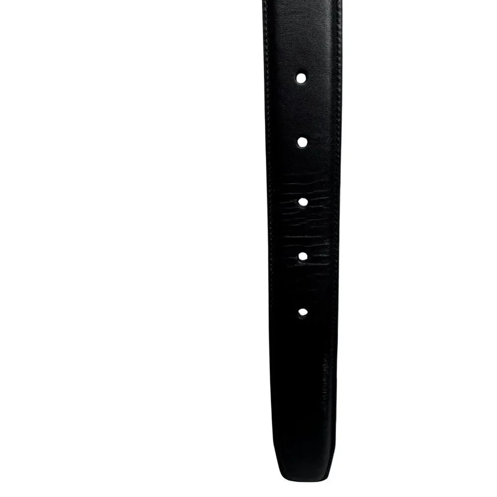 Cole‎ Haan Genuine Black Leather Belt Classic Belt Men's Size 38